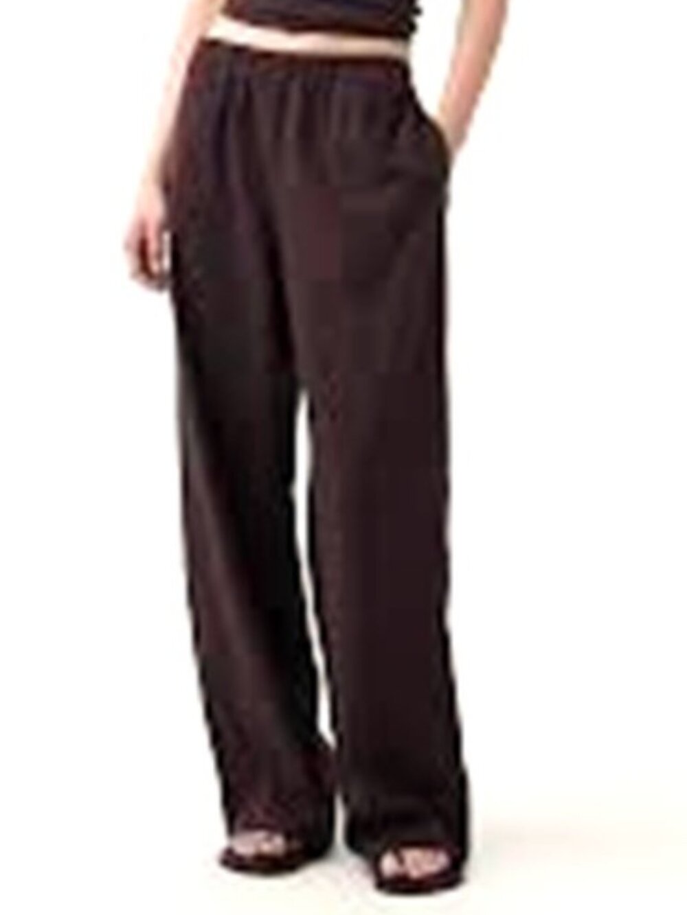 Relaxed Drawstring Linen Pants